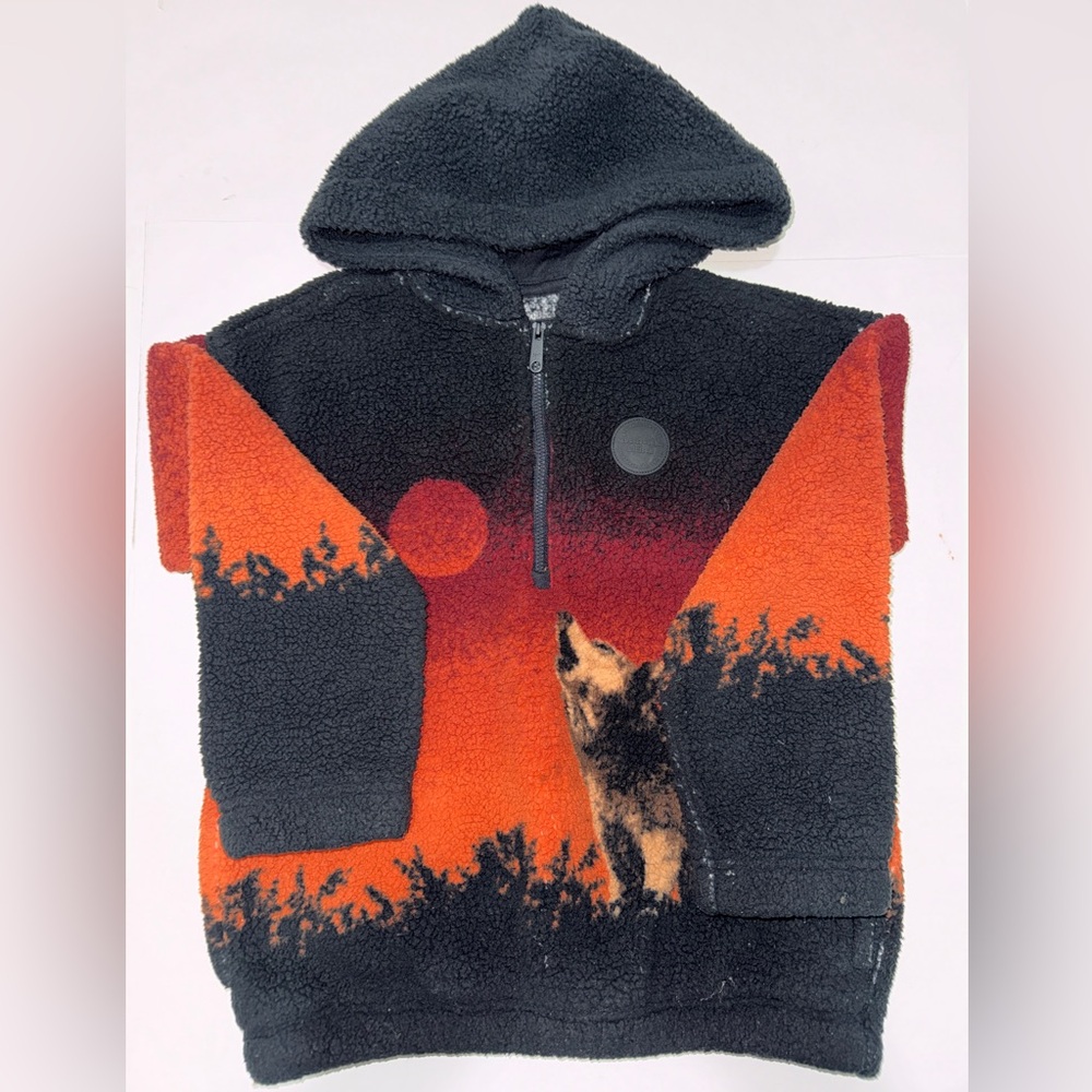 Boys fleece half zip. Size 7/8 (Abercrombie and fitch)